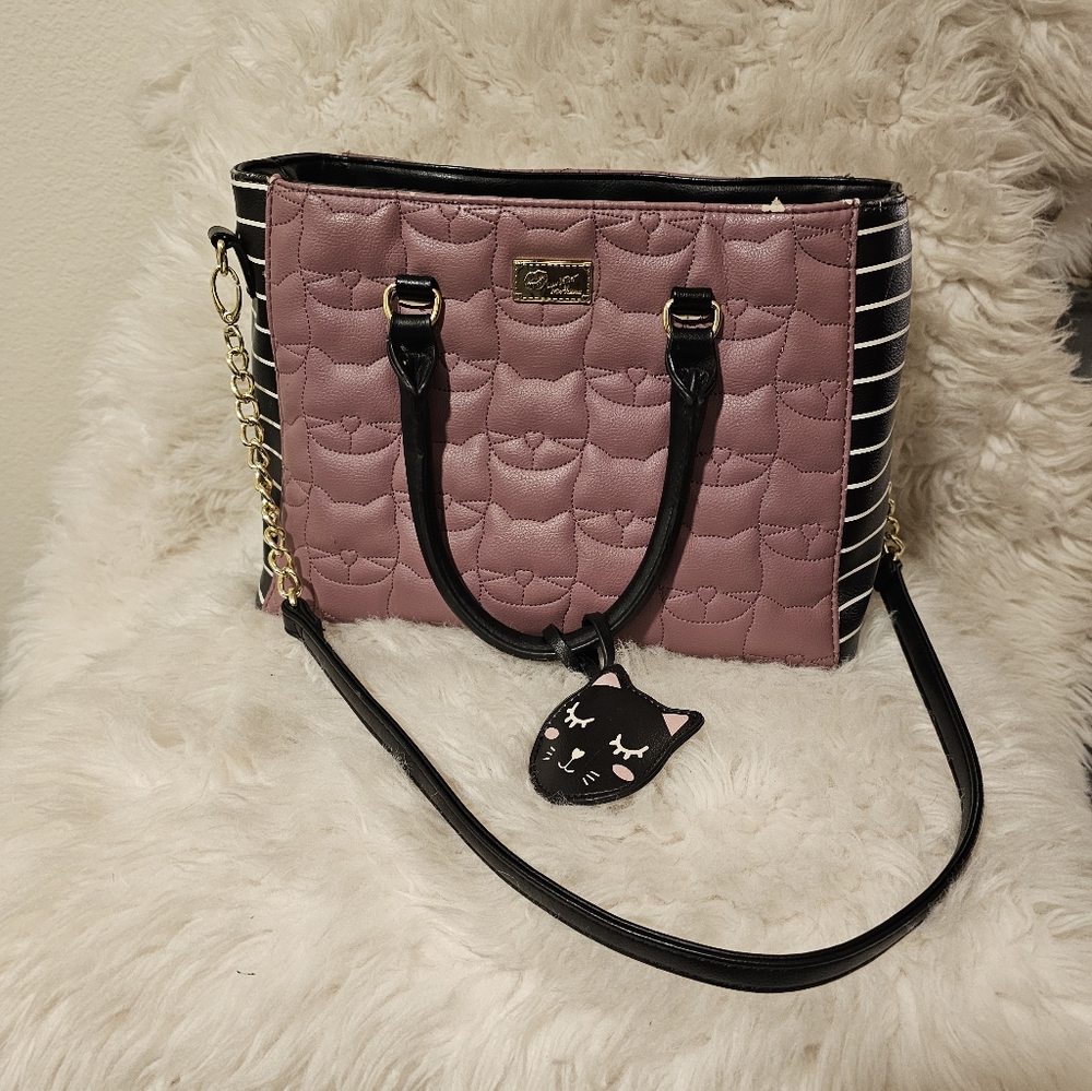 Betsy Johnson Cat Purse